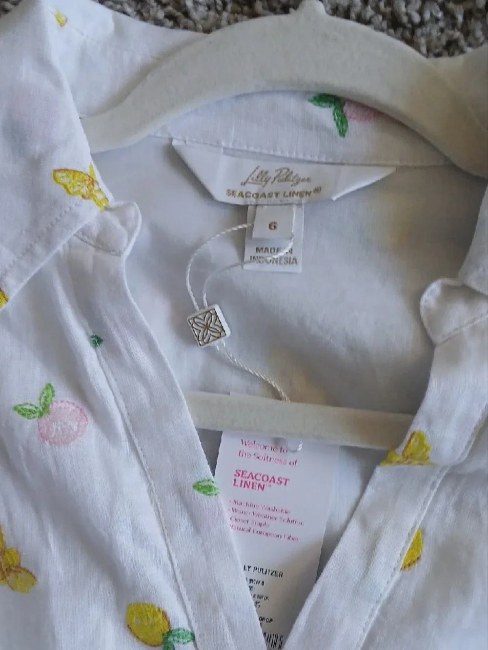 Lilly Pulitzer lightweight white